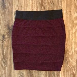 Maurice’s fitted skirt